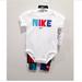 Nike Matching Sets | Nike Logo Infant Baby T-Shirt And Pants Set 6, 9, 12 Months | Color: Tan | Size: Various