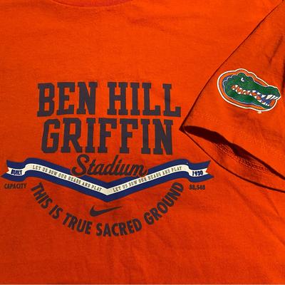 Nike Shirts | Florida Gators Ben Hill Griffin Stadium Shirt | Color: Orange | Size: L