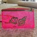 Lilly Pulitzer Bags | Lilly Pulitzer Clear Hot Pink/ Gold Clutch. | Color: Gold/Pink | Size: Os