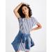 Madewell Dresses | Madewell Button Back Easy Dress In Blue And White Stripe | Color: Blue | Size: S