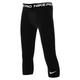 Nike Jungen Hose Pro Dri-Fit, Black/White, DM8542-010, XL