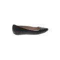 Ron White Flats: Slip-on Wedge Casual Black Shoes - Women's Size 6 - Almond Toe