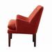 Armchair - Red Barrel Studio® Joacima 28.5" Wide Armchair Wood/Polyester in Brown | 31.5 H x 28.5 W x 26.75 D in | Wayfair