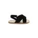 Booties: Black Solid Shoes - Kids Girl's Size 3