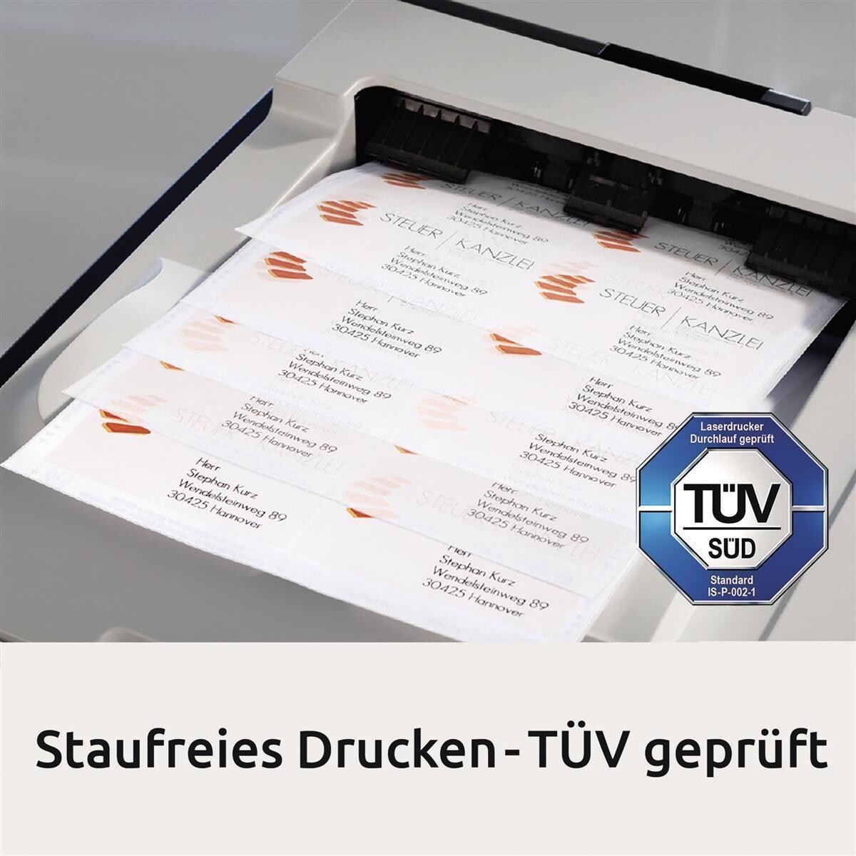 Avery Zweckform Etikett LR3655-10 RC 210x148mm Image