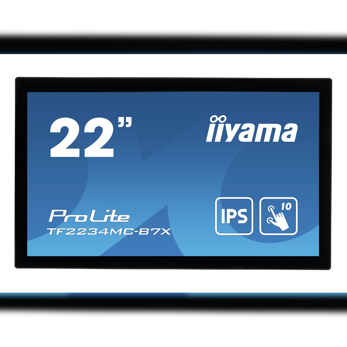 iiyama ProLite TF2234MC-B7X Computerbildschirm 54,6 cm (21.5") 1920 x 1080 Pixel Full HD LED Touchscreen Multi-Nutzer Schwarz Image