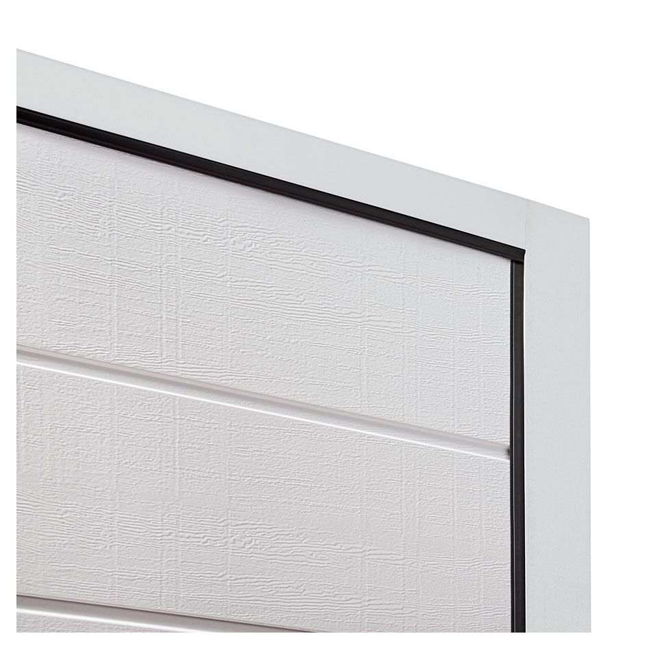 Hörmann Zargenverkleidung RenoMatic für Garagentor Komplettpaket, planar, 2375x2125 mm,Weißaluminium (RAL 9006) Image