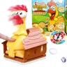 Plastica Lucky Trick gallina che depone le uova gioco da tavolo interattivo giocattolo divertente