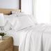 Becky Cameron Solid Brushed 300 Thread Count Cotton Sheet Set
