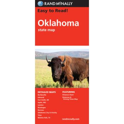 Rand Mcnally Oklahoma State Map