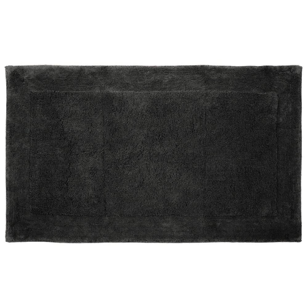 NUANCO - Tapis de bain ou de salon Anthracite 70x120