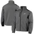 "Dunbrooke Charcoal Philadelphia Eagles Circle Softshell Fleece Full-Zip Jacket"