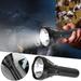 Ozmmyan LED Torch 100000 Lumens High Power Super Bright Powerful Flashlight USB Rechargeable 5 Modes Military Torch Light Outdoor Searchlight With Rechargeable Battery Up to 30% Off