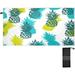 Hyjoy Beach Towels Funny Pineapple Camping Towels Blue Green Sand Free Beach Towel 30x60 Inch Large Beach Towels Quick Dry Bath Travel Towels Pool Yoga Beach Mat for Men Women