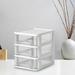 Clearance 50% ZKCCNUK Storage Desktop Storage Box Transparent Small Drawer Desk Plastic Mini Storage Box Rabbit Stationery Storage Box Storage Containers for Home