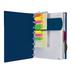 Ampad Versa Crossover Notebook 6 x 9 Inch Size Wide-Ruled Navy 60 Sheets (25-635)