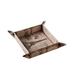 Clearance 50% ZKCCNUK Storage American Leather Tray Desktop Finishing Tray Home Storage Tray Closet Organizers and Storage