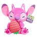 Disney Stitch Small 7-inch Plush Stuffed Animal Angel with Strawberry Kids Toys for Ages 2 up