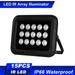 15pcs Array IR LEDS Infrared Illuminator Wide Angle Long Range Night Vision Outdoor Waterproof Suitable for CCTV Cameras