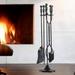 5 Pieces Fireplace Tool Set Iron Fire Place Tool Set Fireplace Accessories