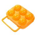 HANXIULIN Outdoor Portable Eggs Plastic Container Holder Egg Storage Box Handle Case Egg Box Household Egg Tray Home Kitchen Supplies