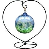 NOGIS Christmas Heart Shaped Ornament Display Stand Ornament Hanger Stands Ornament Holder Flower Pot Stand Rack for Hanging Glass Globe Home Wedding Decoration (Style C Excluding Balls)