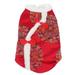 BESTONZON 1Pc Chinese Style Pet Outfit Printed Pet Dog Vest Pet Costume Lovely Dog Clothes