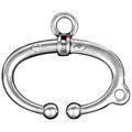 Cow Cattle Nose Ring Stainless Steel Nose Ring for Cow Cattle Metal Cow Spring Nose Plier