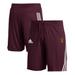 Men's adidas Maroon Arizona State Sun Devils Three-Stripe Knit Shorts