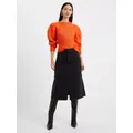 French Connection Denim Midi Skirt, Vintage Black