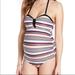 Jessica Simpson Swim | Jessica Simpson Maternity One Piece Swim Suit | Color: Black/Pink | Size: Sm