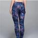 Lululemon Athletica Pants & Jumpsuits | Lululemon Pants & Jumpsuits | Lululemon Blue/Pink Size 4 | Color: Blue/Pink | Size: 4