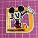 Disney Other | Mickey Walt Disney World Annual Passholder Magnet | Color: Black/Gold | Size: Os