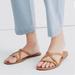 Madewell Shoes | Madewell Boardwalk Skinny Strap Trio Tan Sandal Slippers Womens Size 9.5 | Color: Tan | Size: 9.5