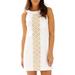 Lilly Pulitzer Dresses | Lilly Pulitzer Jacqueline White & Gold Shift Dress Size 6 | Color: Gold/White | Size: 6