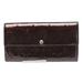 Louis Vuitton Accessories | Louis Vuitton Bi-Fold Zippered Long Wallet Vernis Portefeuille Sala M93524 Lo... | Color: Tan | Size: Os