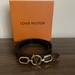 Louis Vuitton Accessories | Louis Vuitton Circle Prime 20mm Reversible Belt | Color: Black/Brown | Size: Os