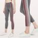 Lululemon Athletica Pants & Jumpsuits | Lululemon Hr Take A Hint 7/8 Tight Size 4 Heathered Gray With Racing Stripes Euc | Color: Gray/Pink | Size: 4
