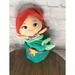 Disney Toys | Disney Hallmark Ariel Reversible Stuffed Plush Animal | Color: Green/Red | Size: Osg