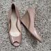 Jessica Simpson Shoes | Jessica Simpson Blush Wedge Heels | Color: Pink/Tan | Size: 8