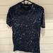 Michael Kors Shirts | Michael Kors Men’s Blue Palm Leaves Design Tshirt Size Small | Color: Blue | Size: S