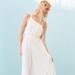 Urban Outfitters Dresses | Kimchi Blue Uo Coralina Cupro Ivory Maxi Dress | Color: Cream | Size: S