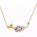 Kate Spade Jewelry | Kate Spade Year Of The Rat Pendant Necklace In Gold & Silver | Color: Gold/Silver | Size: Os
