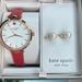 Kate Spade Accessories | Kate Spade New York Watch And Erring | Color: Red | Size: Os