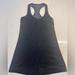 Lululemon Athletica Tops | Lululemon Cool Racer Back Tank Top-Size 4 | Color: Black | Size: 4