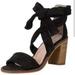 Anthropologie Shoes | Musse & Cloud Ankle Tie Heels | Color: Black | Size: 9
