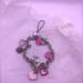 Coach Accessories | New Coach Charm Bracelet Or Bag Charm | Color: Pink/Silver | Size: Os