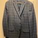 Michael Kors Suits & Blazers | Men’s Navy Plaid Blazer | Color: Blue | Size: 42r