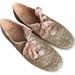 Kate Spade Shoes | Kate Spade Rose Gold Sequin Keds | Color: Gold/Pink | Size: 9.5