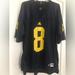 Adidas Shirts | Men's Adidas Blue Michigan Wolverines College Football Home Jersey. Number 8. | Color: Black/Gold | Size: M//M/M